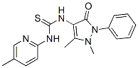 CAS#: 73953-55-6, 1-(1,5-Dimethyl-3-Oxo-2-Phenylpyrazol-4-Yl)-3-(5-Methylpyridin-2-Yl)Thiourea