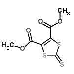CAS#: 7396-41-0, Dimethyl 2-thioxo-1,3-dithiole-4,5-dicarboxylate