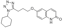 CAS#: 73963-46-9, 6-[3-(1-Cyclohexyl-1H-Tetrazol-5-Yl) Propoxy]-2(1H)-Quinolinone