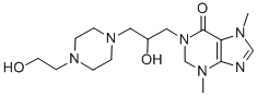 CAS#: 73972-58-4, 1-[2-Hydroxy-3-[4-(2-Hydroxyethyl)Piperazin-1-Yl]Propyl]-3,7-Dimethyl-2H-Purin-6-One