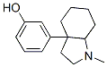 CAS 登录号：73986-57-9， 3-(1-甲基-3,4,5,6,7,7a-六氢-2H-吲哚-3alpha-基)苯酚