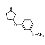 CAS#: 740023-17-0, 3-(3-Methoxyphenoxy)pyrrolidine