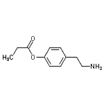 CAS 登录号：740027-02-5， 4-(2-氨基乙基)苯基丙酸酯