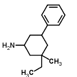 CAS#: 740071-05-0, 3-ethyl-3-methyl-5-phenyl-cyclohexanamine