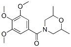 CAS#: 74037-70-0, (2,6-Dimethylmorpholin-4-Yl)-(3,4,5-Trimethoxyphenyl)Methanone