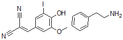 CAS#: 74051-10-8, Phenethylammonium 4-dicyanovinyl-2-iodo-6-methoxyphenoxide