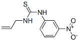 CAS 登录号：74051-52-8， 1-(3-硝基苯基)-3-丙-2-烯基硫脲
