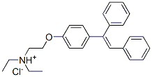 CAS#: 74056-26-1, 2-[4-[(Z)-1,2-Diphenylethenyl]Phenoxy]Ethyl-Diethylazanium Chloride