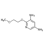 CAS#: 740772-31-0, 2-(2-Methoxyethoxy)-3,5-pyridinediamine