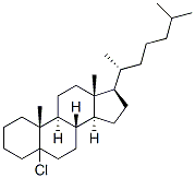 CAS#: 74098-16-1, (5R,8S,9S,10R,13R,14S,17R)-5-Chloro-10,13-Dimethyl-17-[(2R)-6-Methylheptan-2-Yl]-1,2,3,4,6,7,8,9,11,12,14,15,16,17-Tetradecahydrocyclopenta[a]Phenanthrene