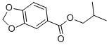 CAS#: 74098-26-3, 2-Methylpropyl 1,3-Benzodioxole-5-Carboxylate
