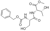 CAS 登录号：7412-61-5， N-[(苯基甲氧基)羰基]-L-丝氨酰-L-苏氨酸甲酯