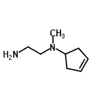 CAS#: 741290-11-9, N-(3-Cyclopenten-1-yl)-N-methyl-1,2-ethanediamine