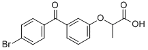 CAS 登录号：74168-06-2， 2-[3-(4-溴苯甲酰基)苯氧基]丙酸