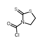 CAS#: 74179-13-8, 2-Thioxo-1,3-thiazolidine-3-carbonyl chloride
