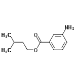 CAS 登录号：742001-53-2， 3-甲基丁基3-氨基苯甲酸酯