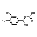 CAS#: 742003-10-7, (3,4-Dihydroxyphenyl)(hydroxy)methyl hydrogen sulfite