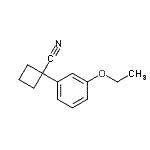 CAS#: 74205-16-6, 1-(3-Ethoxyphenyl)cyclobutanecarbonitrile