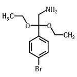 CAS#: 74209-47-5, 2-(4-Bromophenyl)-2,2-diethoxyethanamine
