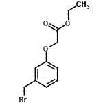 CAS 登录号：74232-79-4， 乙基[3-(溴甲基)苯氧基]乙酸酯