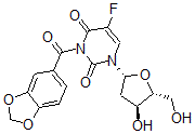 CAS 登录号：74234-11-0， 3-(1,3-苯并二氧戊环-5-羰基)-5-氟-1-[(2R,4S,5R)-4-羟基-5-(羟基甲基)四氢呋喃-2-基]嘧啶-2,4-二酮