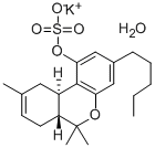 CAS#: 74261-09-9, Potassium (6,6,9-Trimethyl-3-Pentyl-6a,7,10,10a-Tetrahydrobenzo[c]Chromen-1-Yl) Sulfate