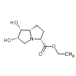 CAS#: 742685-75-2, Ethyl (3R,6S,7R,7aS)-6,7-dihydroxyhexahydro-1H-pyrrolizine-3-carboxylate