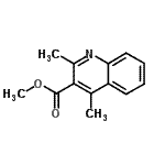 CAS#: 742690-32-0, Methyl 2,4-dimethyl-3-quinolinecarboxylate