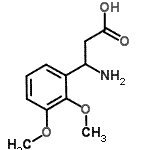 CAS 登录号：742691-70-9， 3-氨基-3-(2,3-二甲氧基苯基)丙酸