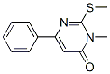 CAS#: 74303-68-7, 3-Methyl-2-(Methylthio)-6-Phenyl-4(3H)-Pyrimidinone