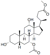 CAS#: 7432-44-2, Methyl (3alpha,5beta,7alpha,12alpha)-7-Acetoxy-3,12-Dihydroxycholan-24-Oate