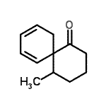 CAS 登录号：743353-70-0， 5-甲基螺[5.5]十一碳-7,9-二烯-1-酮