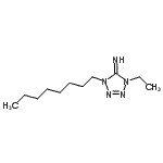 CAS#: 743385-14-0, 1-Ethyl-4-octyl-1,4-dihydro-5H-tetrazol-5-imine