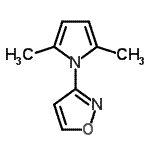CAS#: 743456-86-2, 3-(2,5-Dimethyl-1H-pyrrol-1-yl)-1,2-oxazole