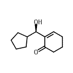 CAS#: 743458-77-7, 2-[(R)-Cyclopentyl(hydroxy)methyl]-2-cyclohexen-1-one