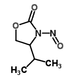 CAS 登录号：743477-12-5， 4-异丙基-3-亚硝基-1,3-恶唑烷-2-酮