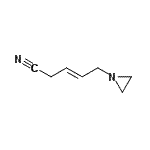 CAS#: 74411-28-2, (3E)-5-(1-Aziridinyl)-3-pentenenitrile