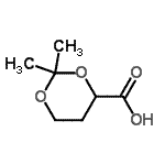 CAS#: 744165-85-3, 2,2-Dimethyl-1,3-dioxane-4-carboxylic acid
