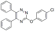 CAS 登录号：74417-15-5， 3-(4-氯苯氧基)-5,6-二(苯基)-1,2,4-三嗪