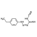CAS#: 744949-94-8, (1Z)-N-Cyano-3-(4-ethylphenyl)-1-triazene-1-carboximidamide