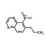 CAS#: 745048-80-0, 6-Ethoxy-5-nitroquinoxaline