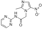 CAS#: 74550-89-3, 2-(5-Methyl-2-Nitroimidazol-1-Yl)-N-Pyrimidin-2-Ylacetamide