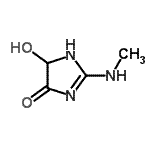 CAS#: 745757-69-1, 5-Hydroxy-2-(methylamino)-1,5-dihydro-4H-imidazol-4-one