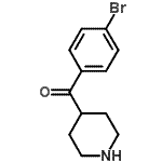 CAS#: 746550-66-3, (4-Bromophenyl)(4-piperidinyl)methanone