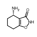CAS 登录号：746584-77-0， (4S)-4-氨基-4,5,6,7-四氢-1,2-苯并恶唑-3-醇