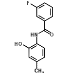CAS#: 746615-81-6, 3-Fluoro-N-(2-hydroxy-4-methylphenyl)benzamide