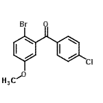 CAS#: 746651-89-8, (2-Bromo-5-methoxyphenyl)(4-chlorophenyl)methanone