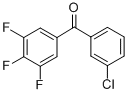 CAS 登录号：746651-95-6， 3-氯-3',4',5'-三氟二苯甲酮