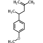 CAS#: 74672-05-2, 1-Methoxy-4-(4-methyl-4-penten-2-yl)benzene