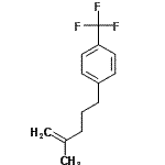 CAS#: 74672-15-4, 1-(4-Methyl-4-penten-1-yl)-4-(trifluoromethyl)benzene